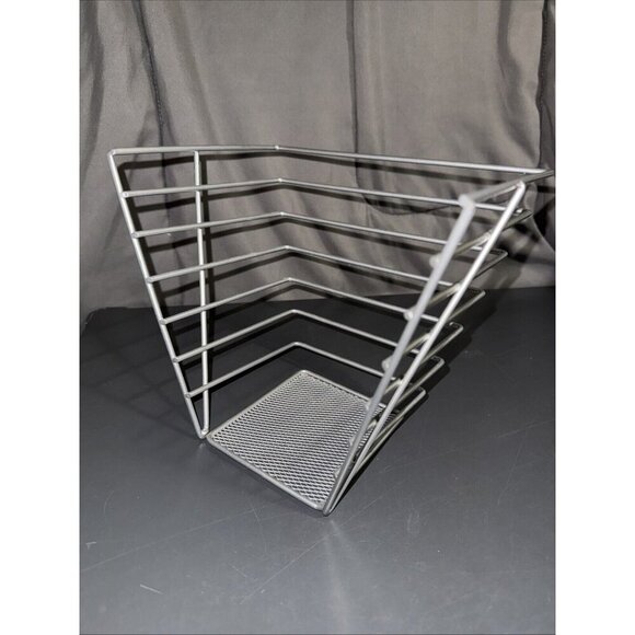 Display Rack Silver 9”L x 7”W X 7” Graduated - Picture 2 of 16